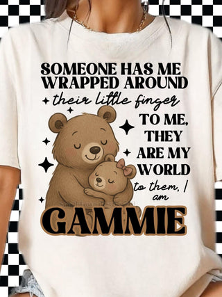 SOMEONE HAS ME WRAPPED (choose name)