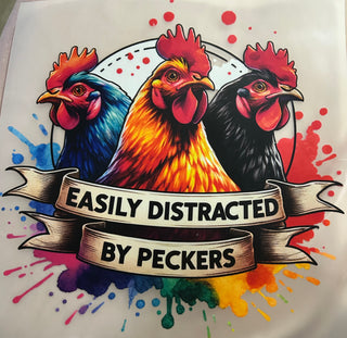 EASILY DISTRACTED BY PECKER’S