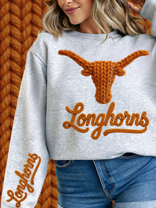 COLLEGE FAUX CROCHET