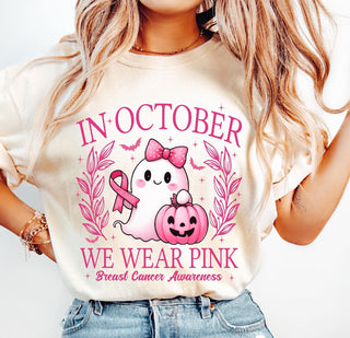 IN OCTOBER WE WEAR PINK