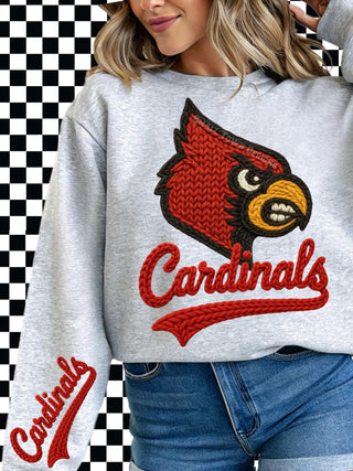 COLLEGE FAUX CROCHET