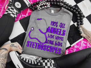 NOT ALL ANGELS HAVE WINGS (choose color)