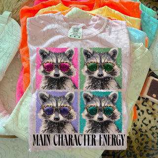 MAIN CHARACTER ENERGY RACCOON