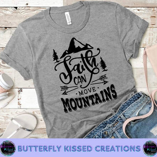 FAITH CAN MOVE MOUNTAINS (SCREEN PRINT)