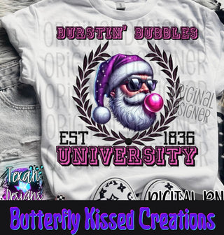 BURSTIN BUBBLES UNIVERSITY