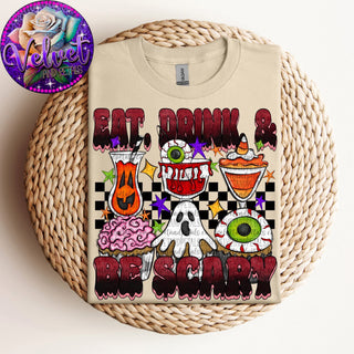 EAT DRINK AND BE SCARY