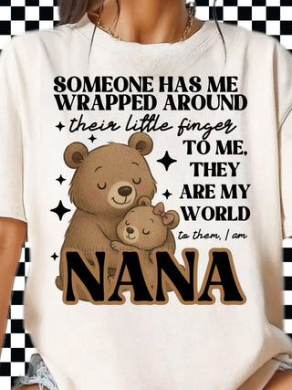 SOMEONE HAS ME WRAPPED (choose name)