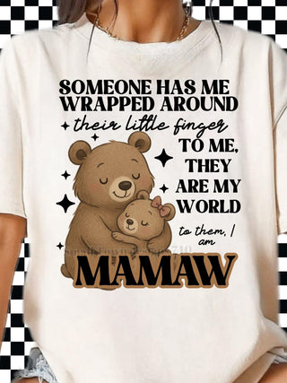 SOMEONE HAS ME WRAPPED (choose name)