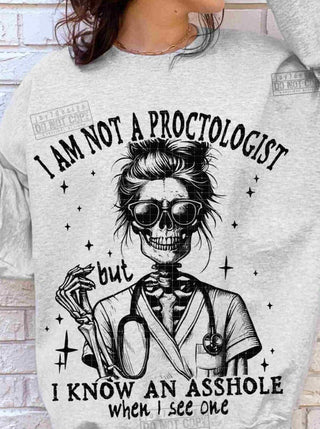 I’M NOT A PROCTOLOGIST