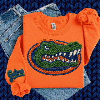 COLLEGE FAUX CROCHET