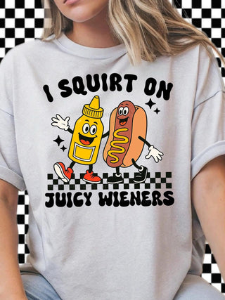 I SQUIRT ON JUICEY WEINERS
