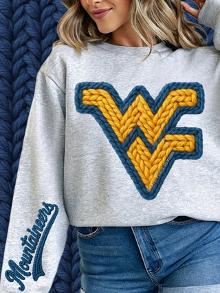 COLLEGE FAUX CROCHET