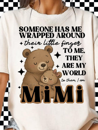 SOMEONE HAS ME WRAPPED (choose name)