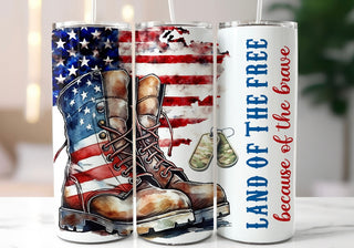 LAND OF THE FREE (TUMBLER)