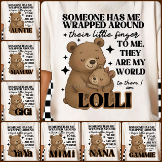 SOMEONE HAS ME WRAPPED (choose name)