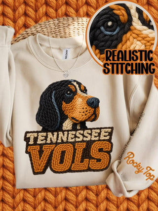 COLLEGE FAUX CROCHET