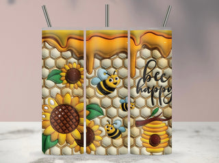 BEE HAPPY (TUMBLER)