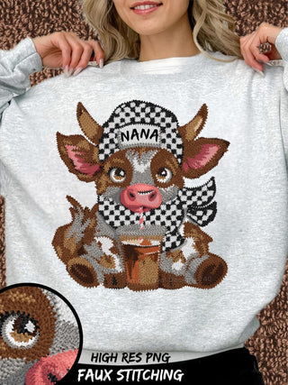 COW (choose name on hat)