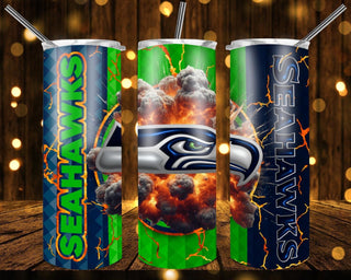 CUSTOM NFL TUMBLERS (choose your team)