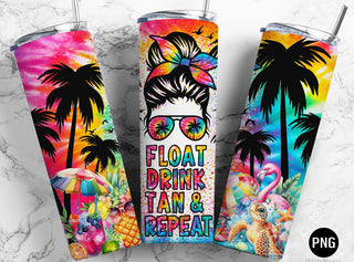 FLOAT DRINK TAN REPEAT