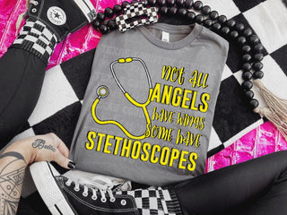 NOT ALL ANGELS HAVE WINGS (choose color)