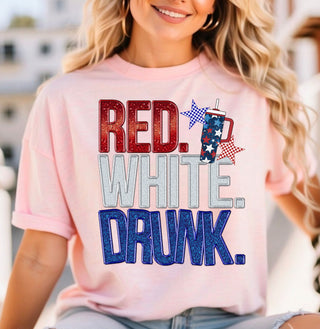 RED WHITE AND DRUNK