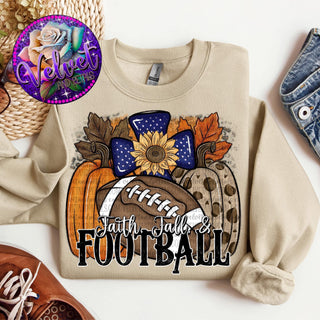 FAITH FALL AND FOOTBALL