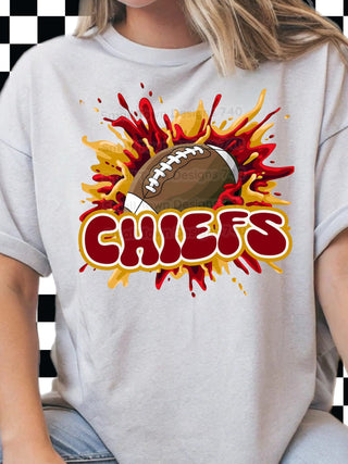 FOOTBALL SPLATTER (choose team, all teams NFL available)