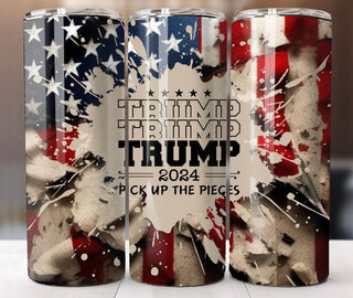 TRUMP  (FULLY MADE TUMBLER WITH SUBLIMATION)