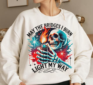 MAY THE BRIDGES I BURN