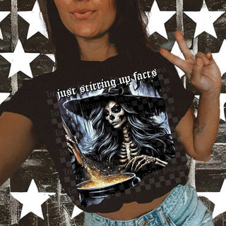 JUST STIRRING MY FACTS