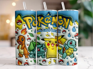 P0KEMON (CUSTOM MADE TUMBLER)