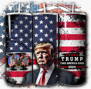 TRUMP  (FULLY MADE TUMBLER WITH SUBLIMATION)