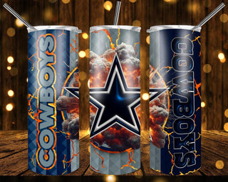 CUSTOM NFL TUMBLERS (choose your team)