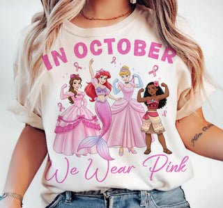 IN OCTOBER WE WEAR PINK