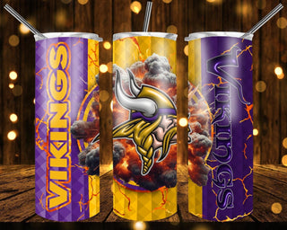 CUSTOM NFL TUMBLERS (choose your team)