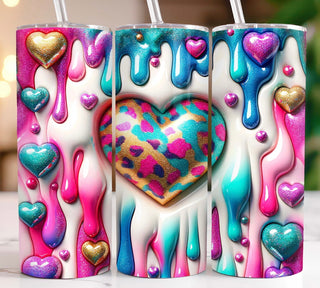 HEART  (FULLY MADE TUMBLER WITH SUBLIMATION)