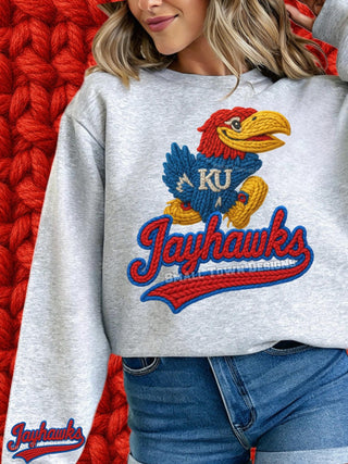 COLLEGE FAUX CROCHET