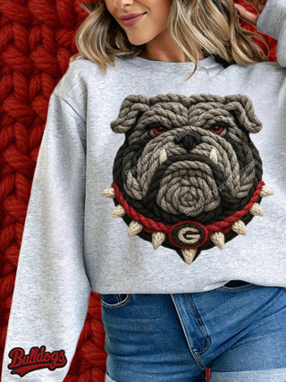 COLLEGE FAUX CROCHET