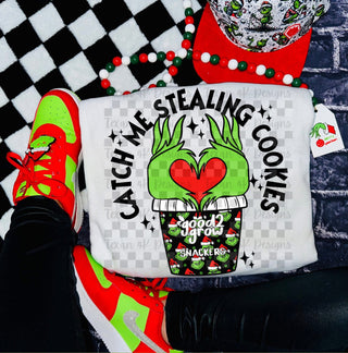 CATCH ME STEALING COOKIES (choose white or black words)