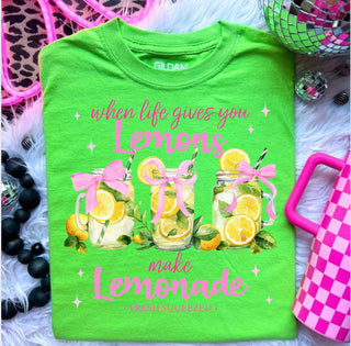 WHEN LIFE GIVES YOU LEMONS