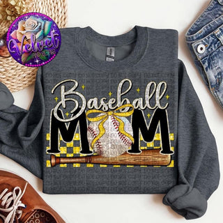 BASEBALL MOM (choose your color)