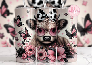 PINK MINI COW  (TUMBLER)