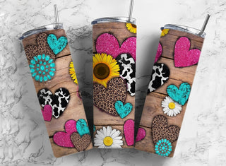 WESTERN HEARTS(FULLY MADE TUMBLER WITH SUBLIMATION)