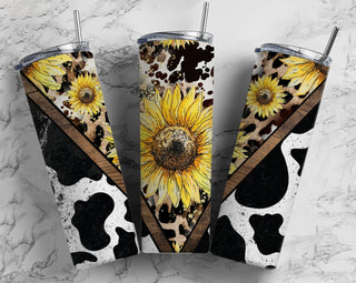 SUNFLOWER (FULLY MADE TUMBLER WITH SUBLIMATION)