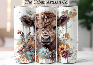 COW (FULLY MADE TUMBLER WITH SUBLIMATION)