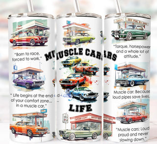 MUSCLE CAR LIFE(tumbler)