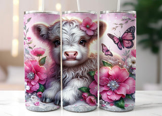 PINK COW(TUMBLER)