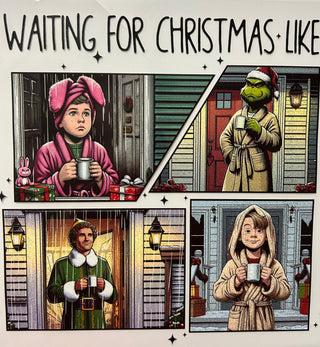 REAL GLITTER WAITING FOR CHRISTMAS