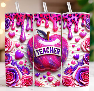 TEACHER APPLE (TUMBLER)